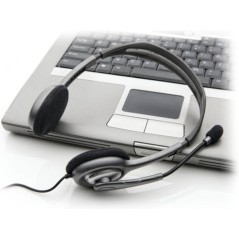 Logitech Stereo H111 Wired Headset - High-Quality Sound, Comfortable Fit, Sleek Black Design - Perfect for Gaming & Calls